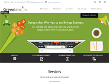 Tablet Screenshot of greenlemon.in